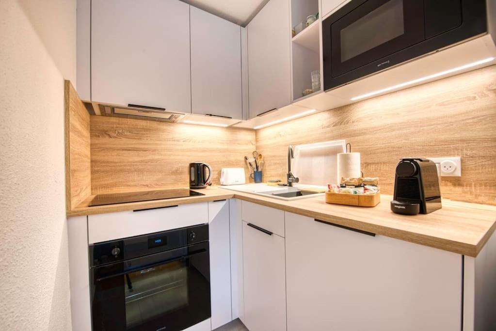 La Perle De Houlgate Elegance & Vue 4 Pers Apartment Luaran gambar