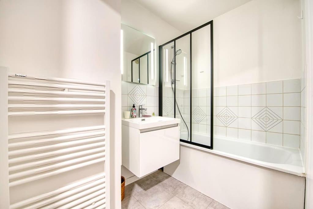 La Perle De Houlgate Elegance & Vue 4 Pers Apartment Luaran gambar